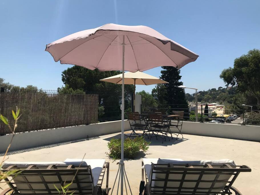 Duplex Vue Mer Plage De Saint-Clair Le Lavandou Luaran gambar