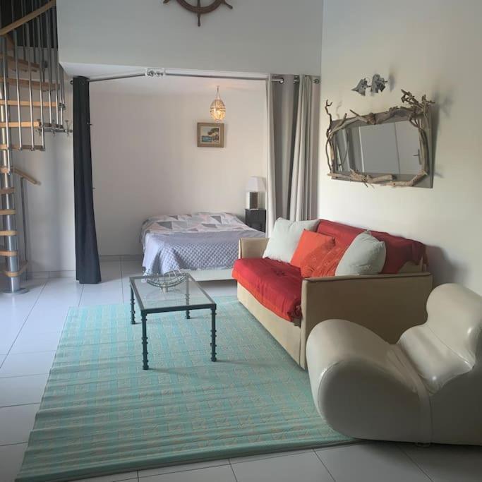Duplex Vue Mer Plage De Saint-Clair Le Lavandou Luaran gambar