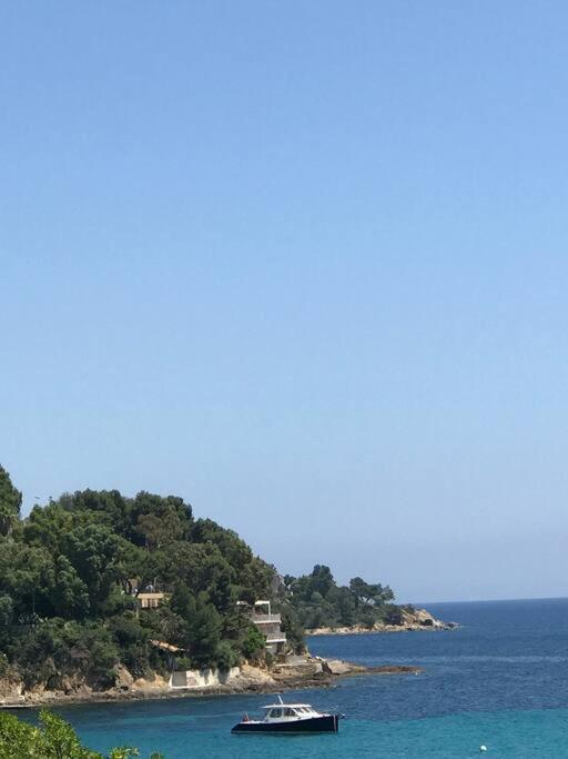 Duplex Vue Mer Plage De Saint-Clair Le Lavandou Luaran gambar